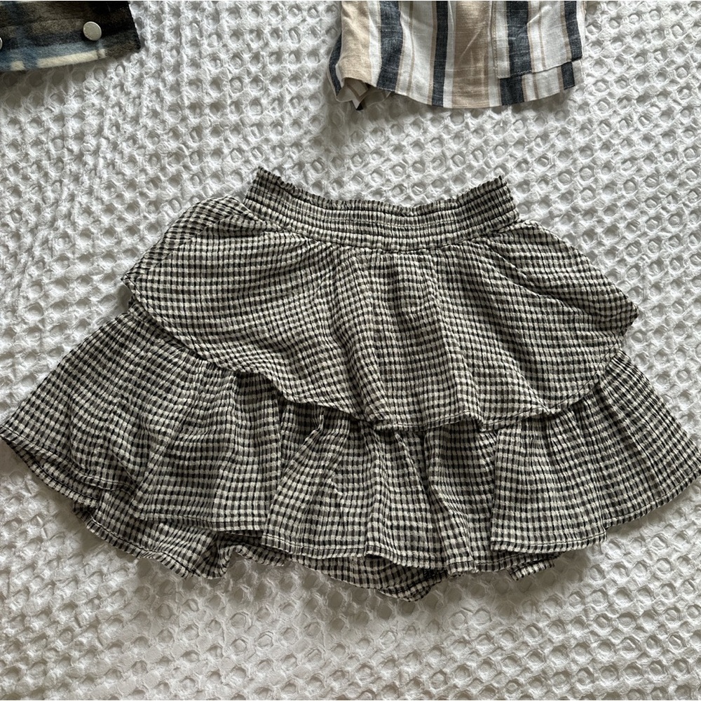American Eagle Gingham Skort Size XS
